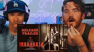 Maharaja Release Trailer Tamil  Vijay Sethupathi  Anurag Kashyap  REACTION [upl. by Oznarol]