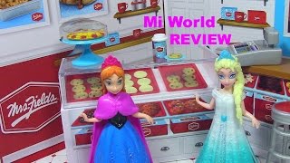 Miworld Mrs Fields Cookie Shop Miworld Playset Toy Review [upl. by Stutzman]