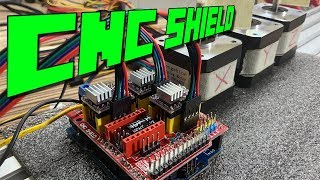 Arduino CNC Shield V3  DRV8825  ZoneMaker [upl. by Assenay]