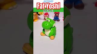 Making Fat Yoshi Meme Out of Clay  Stevens Clay [upl. by Audrye]