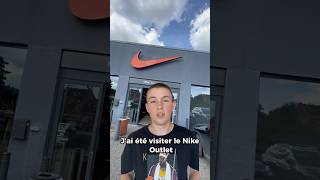 Visite du Nike Outlet store de Jemappes 👀 nikestore basketball [upl. by Meaghan]