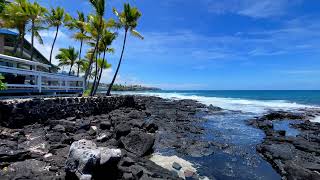 Shoreline Access North of the Kona Reef 2 of 4  Island Horizon Videos 1554 [upl. by Errecart]