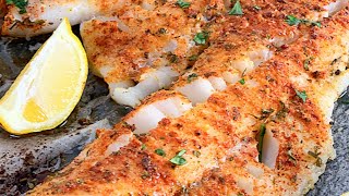 Oven Baked Cod Fish Fillets  How to make Cod Fish  Lets Eat Cuisine [upl. by Eniluqcaj]