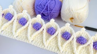 easy crochet for beginnerscrochet baby blanketbaby cardigan designcrochet patternshow to crochet [upl. by Sower]