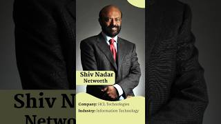 Shiv Nadar income  Shiv Nadar net worth  indian Billionaire  HCL Founder shorts [upl. by Wyndham904]