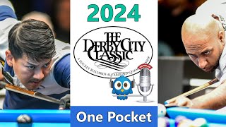 Tony Chohan vs Roland Garcia  One Pocket  2024 Derby City Classic rd 4 [upl. by Adnamahs]