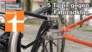 Test FahrradFaltschloss geknackt in 5 Sekunden  Tipps gegen Fahrraddiebstahl [upl. by Ymaral138]