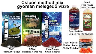 Tavaszi fogós receptek felmelegedő vizekre 8 rész  Csípős method mix gyorsan melegedő vízre [upl. by Eartnoed198]