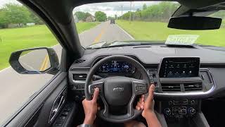 2024 Chevrolet Suburban RST POV Test Drive 53 V8 nbcrmagcom [upl. by Enelaj]