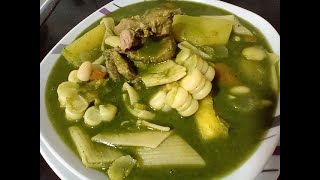 RECETA SOPA MENESTRÓN  súper fácil y nutritiva  Comida peruana  Nina en la cocina [upl. by Yrakaz]