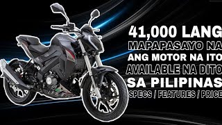 41000 PESOS LANG ANONG MOTOR ITO ¦ UNIQUE NA 180CC NAKED BIKE NA  AVAILABLE NA DITO SA PILIPINAS [upl. by Nosredneh]