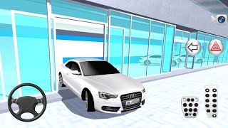 New Audi Car in The Showroom  3D Driving Class 2024  New Update v293 [upl. by Wilser]