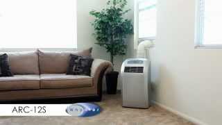 Whynter ARC12S Portable Air Conditioner Installation Guide [upl. by Schwab697]