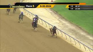 TIMONIUM 08 30 2024 RACE 5 [upl. by Asilrahc196]