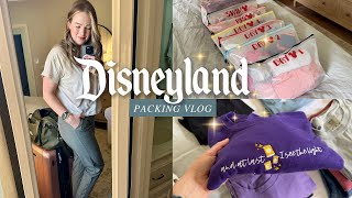 Packing for Our 1st Disneyland Trip  Disney Packing Vlog [upl. by Leima296]