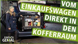 Eigener Einkaufswagen im Kofferraum  Einfach Genial  MDR [upl. by Atsyrc]