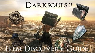 Darksouls 2 SotFS Every Piece of Item Discovery Gear  Symbol of Avarice Serpent Rings Ect [upl. by Jordan]