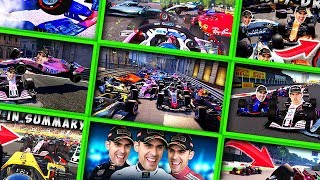 Funniest F1 Game Moments in 2018 [upl. by Yllib]