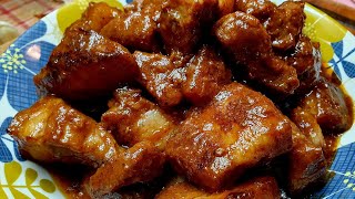 KUSINA NI BIBAY  Pork Asado Recipe  Easy amp Delicious Filipino Classic [upl. by Dolph]