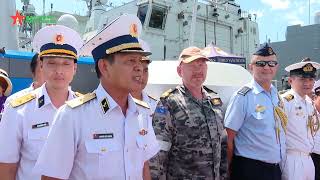 🇻🇳Vietnam Peoples Navy Ship 18 arrives in Australia ready to participate in Exercise Kakadu 2024 [upl. by Xanthus]