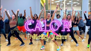 CALOR  Nicky Jam amp Beele  Choreo Zumba Suzy  Zumba Fitness [upl. by Novhaj]