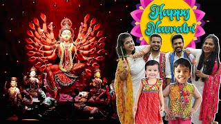 Shaurya and Myras First Navratri Celebration [upl. by Esilrahc701]