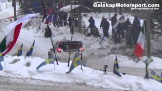 WRC Rally Sweden SS 4 2014 [upl. by Utir970]