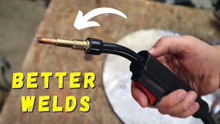 Improve Your Flux Core Welding with this 1 Tip [upl. by Toy]