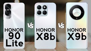 Honor 90 Lite vs Honor X8b vs Honor X9b [upl. by Itagaki340]