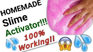 How to make slime activator  100 Success  activator for slime at home [upl. by Gathard533]