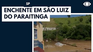 Enchente cancela Carnaval em São Luiz do Paraitinga [upl. by Skill518]