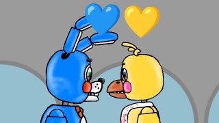 Dc2Fnaf Toy Bonnie x Toy Chica [upl. by Avrit]