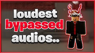 NEW LOUDEST ROBLOX BYPASSED AUDIOS RARE 2023 🔊 [upl. by Yhtamit671]