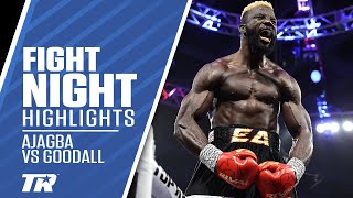 Heavyweight Efe Ajagba With Breakthrough Performance Knocking Out Joe Goodall  FIGHT HIGHLIGHTS [upl. by Pitarys122]