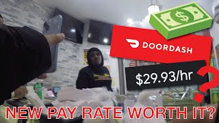 RIDE ALONG  IS THE NEW NYC DELIVERY PAY RATE WORTH IT FIRST DAY IN DOOR DASH [upl. by Marka]