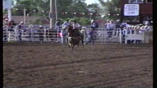 Calf Roping  Cheyenne Rodeo  1989 [upl. by Rees]