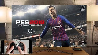 PES 2019 on Shield Android TV with Hardware Controller [upl. by Etteuqaj]