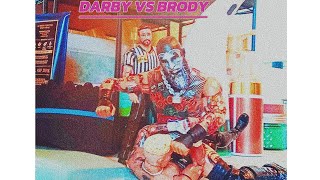 DARBY ALLIN VS BRODY KING BATHROOM BRAWL MATCH [upl. by Aiseneg762]