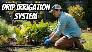 How to set up a drip irrigation system for your garden [upl. by Oidale]