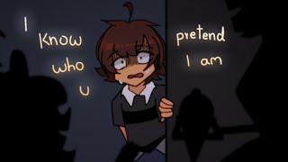 I know who you pretend i am  pigtails girl and CC  FnaF [upl. by Adnalay]