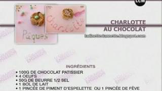 Recette charlotte au chocolat [upl. by Brunn742]