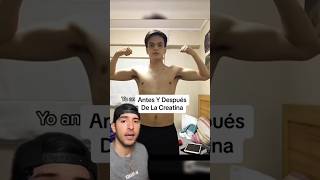 Antes Y Después De La Creatina fitness gym viral [upl. by Adama685]