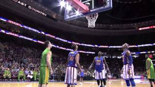 Mo’ne Davis shows off her skills with Harlem Globetrotters  TrickShotTuesday [upl. by Chev]