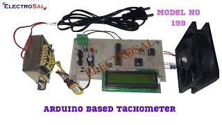 Tachometer using Arduino Engineering  electrical  electronic  diploma project [upl. by Arv476]