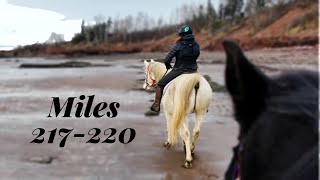 Winter Horseback Riding Begins  Journey to 100 Miles  GoPro [upl. by Crary]