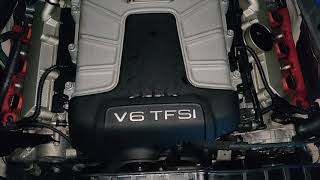 Audi s4 b8 normal engine noise after oil change [upl. by Lorollas862]