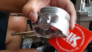 How to install GY6 Cylinder Studs amp TopEnd on SSPG 180cc POWER KIT Part 5 [upl. by Firahs]