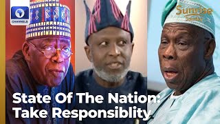 Obasanjo Must Take Responsibility For The Present State Of The Nation  Laolu Akande [upl. by Grigson138]