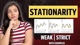 Stationarity in Time Series Analysis  Weak and Strict Stationarity  Part 5 [upl. by Eul]