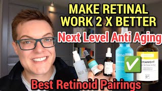 AMAZING ANTI AGING Results  Skincare To Use With Retinal  Tretinoin [upl. by Aehsal126]